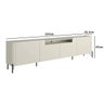 Rack para Sala 4 Portas Lisas Mdf L220 X A65cm - 3