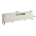 Ver imagem 3 de Rack para Sala 4 Portas Lisas Mdf L220 X A65cm