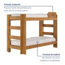 Ver imagem 2 de Beliche Flórida 100% MDF