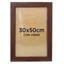 Ver imagem 5 de Moldura para Quadro Decorativo 30x50cm Foto Quebra-cabeça com Vidro - Várias Cores
