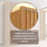 Guarda Roupa Casal Suburban Ripado 6 Portas 4 Gavetas e Pés Espresso Móveis - 11