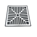 Ver imagem 1 de Ralo 30x30 Alumínio Concavo Tela Saída 100mm com Sifão