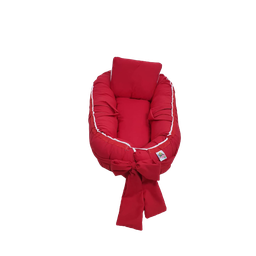 Ninho redutor berço travesseiro Luxo Slin Vermelho - 2 Ninho redutor berço travesseiro Luxo Slin Vermelho - 2