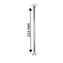 Ver imagem 2 de Parafuso Francês Galvanizado com Porca 5/16x9" (caixa com 100 Peças) Stein