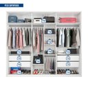 Ver imagem 7 de Guarda Roupa Casal Ripado com Espelho 6 Portas 4 Gavetas e Pés Suburban Espresso Móveis