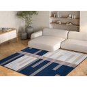 Ver imagem 2 de Tapete Sala Renaissance Liberia 20 Azul 2,00x2,50m