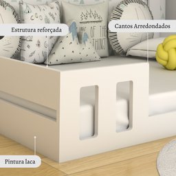 Cama Casal Infantil com Casinha Montessori Play  - 4