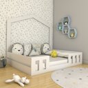 Ver imagem 1 de Cama Casal Infantil com Casinha Montessori Play