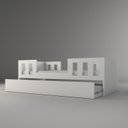 Ver imagem 2 de Bicama Infantil com Estrado Fixo Play