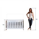 Ver imagem 6 de Conjunto Quarto Infantil Berço 3 em 1 com Cômoda e Guarda Roupas Aconchego 