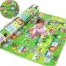 Tapete Grande Térmico Tatame Infantil Educativo para Bebê Duplo Atividade 180x120 Dupla Face - 2