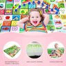 Tapete Grande Térmico Tatame Infantil Educativo para Bebê Duplo Atividade 180x120 Dupla Face - 7