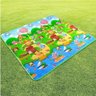 Tapete Grande Térmico Tatame Infantil Educativo para Bebê Duplo Atividade 180x120 Dupla Face - 4