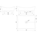 Ver imagem 3 de Cuba de Apoio 40x53cm Veneza Maggiore