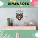 Ver imagem 3 de Quadro Tigre, Quadro Decorativo, Quadro Alto Relevo 3d, 30cm