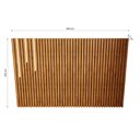 Ver imagem 4 de Cabeceira para Cama Solteiro Ripada Quarto Manila com Led Nature