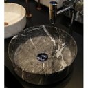 Ver imagem 1 de Cuba de Apoio Redonda Sottile Nero Japi