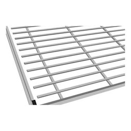Cama de Casal 1,40 Int. de Tubolar/aço Alojamentos.:cama Casal/cinza - 3