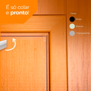 Ver imagem 7 de Veda Fresta Fita Adesiva Protetor Porta Janela Vedação Comfort Door 5 Metros Transparente