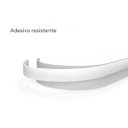 Ver imagem 3 de Veda Fresta Fita Adesiva Protetor Porta Janela Vedação Comfort Door 5 Metros Transparente