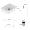 Ver imagem 3 de Kit Cuba Completa 5 Peças Novara Japi