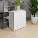 Ver imagem 1 de Armário Escritório Baixo 63cm X 36cm 2 Portas F5 Office Cor:branco
