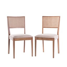 Kit 2 Cadeiras Encosto em Tela Cannes - 1