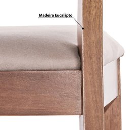 Kit 2 Cadeiras Encosto em Tela Cannes - 7