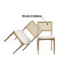 Kit 2 Cadeiras com Tela Portuguesa Tapuí Casatema MadeiraOriginals - 7