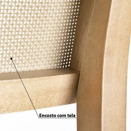 Kit 2 Cadeiras com Tela Portuguesa Tapuí Casatema MadeiraOriginals - 3