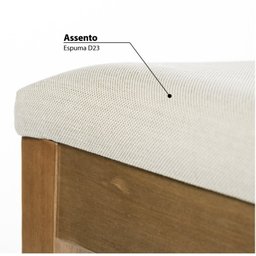 Kit 2 Cadeiras com Tela Portuguesa Tapuí Casatema MadeiraOriginals - 12