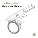 Ver imagem 3 de Spot Trilho Eletrificado Preto Led 22w Dimerizavel Bellaluce