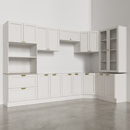 Cozinha Modulada 9 Peças sem Tampo 4 Aéreos 4 Balcões e Torre Quente Arizona CabeCasa MadeiraMadeira - 8