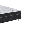 Ver imagem 4 de Cama Box Conjugado Solteiro: Colchão Molas Bonnel Springs Black( 88x188x41) Pelmex