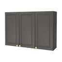 Ver imagem 1 de Armário Aéreo 3 Portas 120cm Fechado Paris 