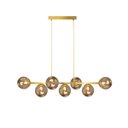 Ver imagem 1 de Pendente Jabuticaba 1,20m Mesa Sala de Jantar Bancada Hall Arevo Iluminação Fumê