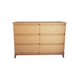 Cômoda Reforçada para Quarto Londres com 6 Gavetas - Amêndoa - 2