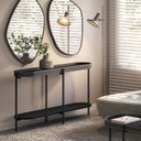 Ver imagem 1 de Aparador para Sala de Estar Estrutura em Aço 140cm Monaco