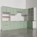 Ver mais imagens de Cozinha Modulada 9 Peças 4 Aéreos 4 Balcões e Torre Quente Arizona CabeCasa MadeiraOriginals