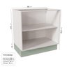 Cozinha Modulada 9 Peças sem Tampo 4 Aéreos 4 Balcões e Torre Quente Arizona CabeCasa MadeiraMadeira - 16