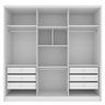 Guarda Roupa Casal 100% Mdf 6 Portas 6 Gavetas com Espelho Fortuna Tcil - 8