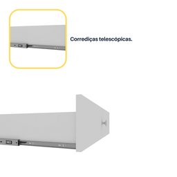 Guarda Roupa Casal 100% Mdf 6 Portas 6 Gavetas com Espelho Fortuna Tcil - 5