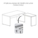 Ver imagem 4 de Escrivaninha Mesa Escritório em L Executiva Tamburato
