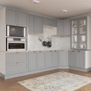 Ver imagem 2 de Cozinha Modulada 9 Peças 4 Aéreos 4 Balcões e Torre Quente Arizona CabeCasa MadeiraOriginals