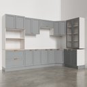 Ver mais imagens de Cozinha Modulada 9 Peças 4 Aéreos 4 Balcões e Torre Quente Arizona CabeCasa MadeiraOriginals