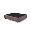 Ver mais imagens de Cama Box Baú Viúva 128x188x42cm Suede com Pistão a Gás