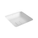 Ver imagem 1 de Cuba de Embutir Deca Slim 45x45 L.31040.17 Quadrada Branca