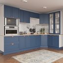 Ver imagem 2 de Cozinha Modulada 9 Peças 1 Tampo 4 Aéreos 4 Balcões e Torre Quente Arizona CabeCasa MadeiraOriginals