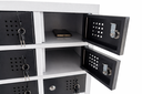 Ver imagem 5 de Armário para Celular 30 Portas com Chave em Aço Steelon Móveis