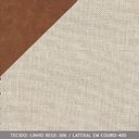 Ver imagem 4 de Sofá 3 Lugares Texas Living 2m D33 Base em Madeira Linho:tramado Bege